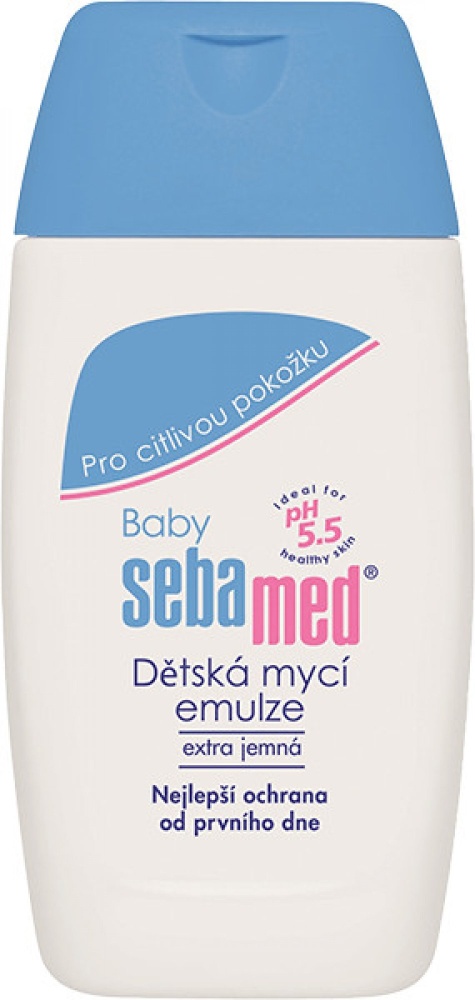 Sebamed Baby Wash Velmi jemná mycí emulze na tělo a vlasy