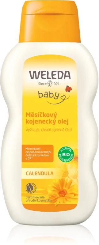 Weleda Baby Měsíčkový kojenecký olej bez parfemace