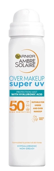 Garnier Ambre Solaire Super UV Ochranná pleťová mlha SPF 50