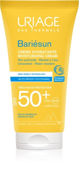 Uriage Bariesun Moisturizing Cream Ochranný krém na obličej SPF50+