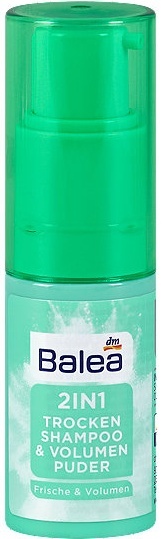 Balea suchý šampon a pudr na objem vlasů 2v1