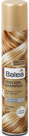 Balea suchý šampon pro světlé vlasy