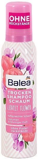Balea suchý šampon v pěně