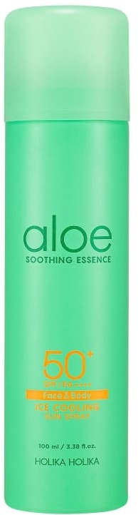 Holika Holika Aloe Ice Cooling Sun Spray SPF50+