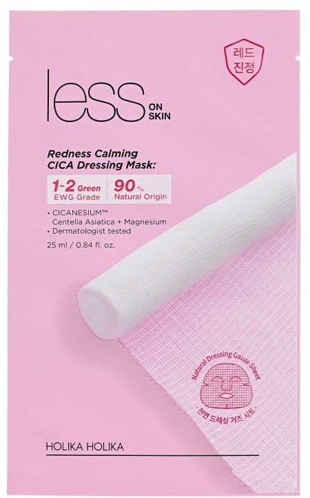 Holika Holika Less On Skin Redness Calming CICA Dressing Mask