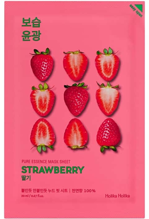 Holika Holika Pure Essence Sheet Mask Strawberry