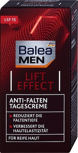Balea MEN denní krém proti vráskám Lift Effect s SPF 15