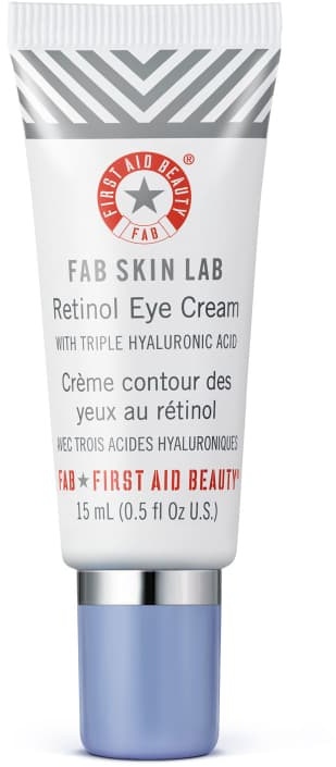 First Aid Beauty FAB Skin Lab Retinol Eye Cream with Triple Hyaluronic Acid