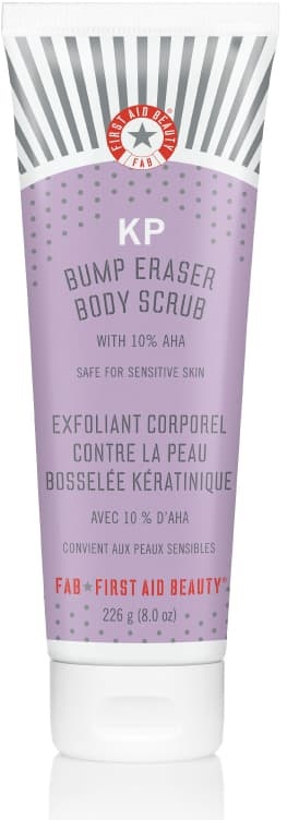 First Aid Beauty KP Bump Eraser Body Scrub with 10% AHA