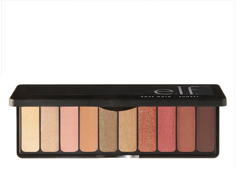 elf Rose Gold Eyeshadow Palette Sunset