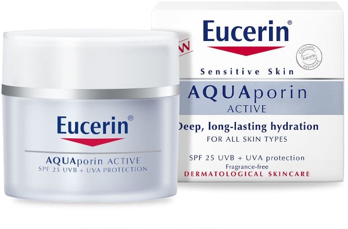 Eucerin AQUAPorin ACTIVE Hydration SPF25 UVB + UVA Protection