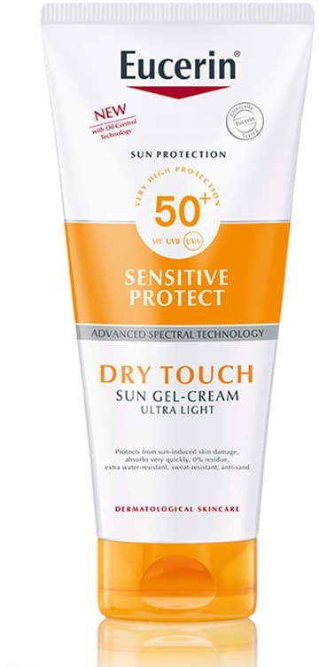 Eucerin Sun Cream Dry Touch Ultra Light Sensitive Protect Gel SPF50+