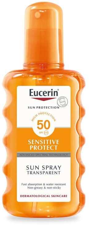 Eucerin Sun Body Spray Transparent SPF50