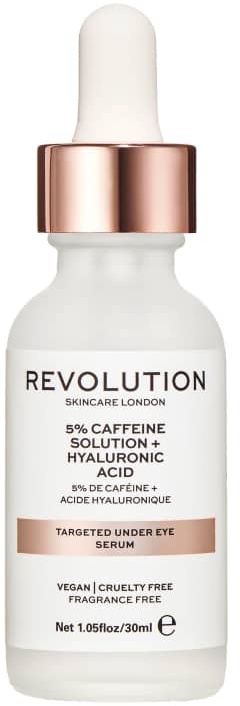 Revolution Skincare Targeted Under Eye Serum - 5% Caffeine Solution + Hyaluronic Acid
