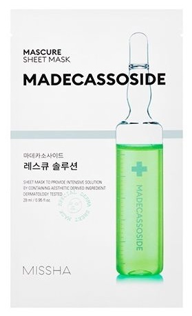 MISSHA Mascure Madecassoside Rescue Sheet Mask