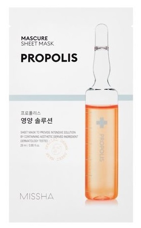 MISSHA Mascure Propolis Nutrition Sheet Mask