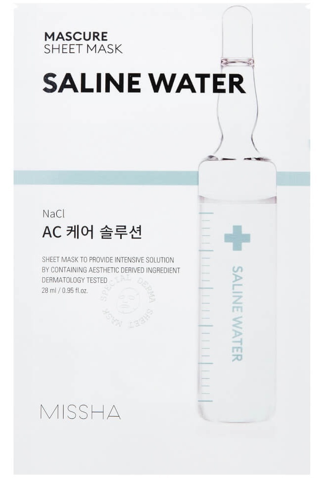 MISSHA Mascure Saline Water AC Care Sheet Mask