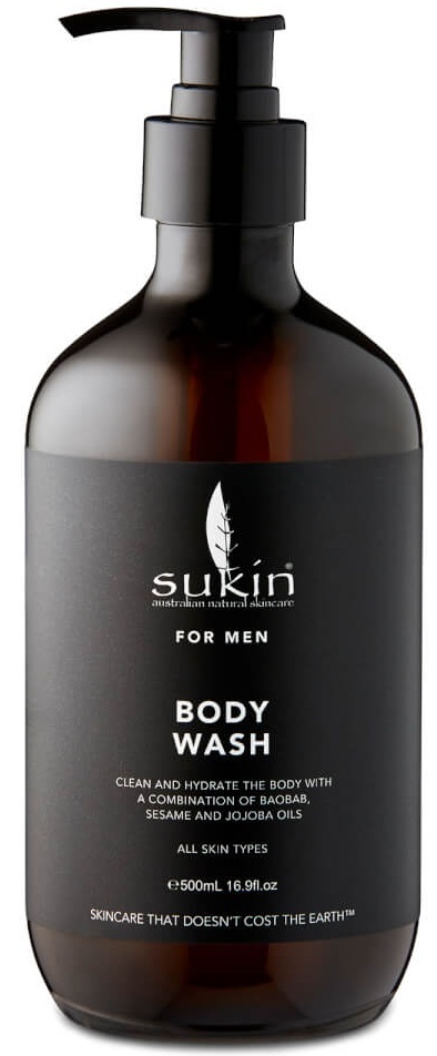 Sukin For Men Body Wash