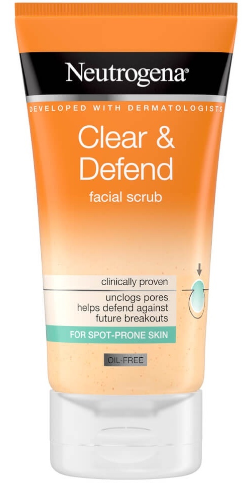 Neutrogena Clear & Defend Facial Scrub