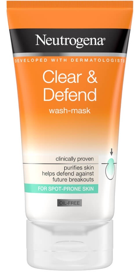 Neutrogena Clear & Defend Wash-Mask