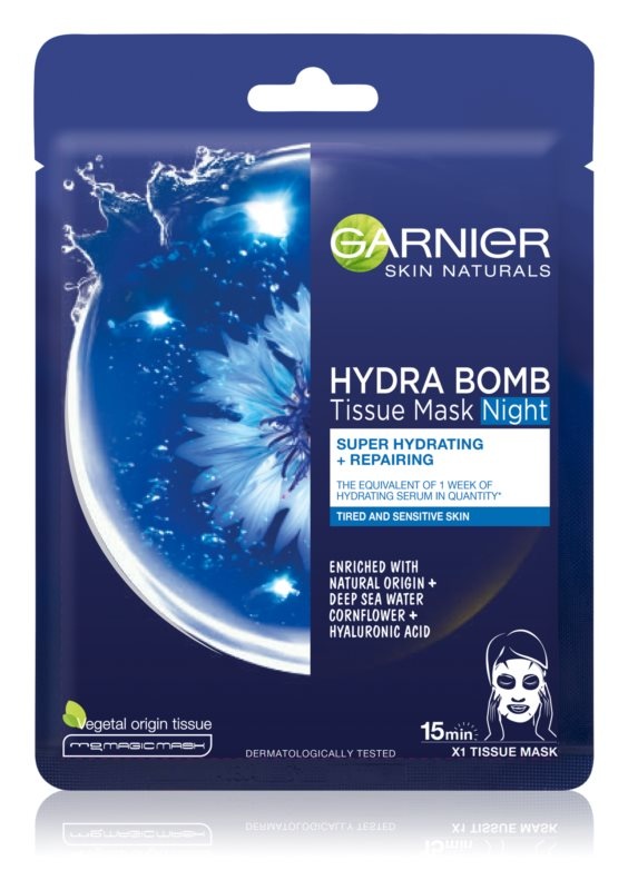 Garnier Skin Naturals Hydra Bomb Tissue Mask Night