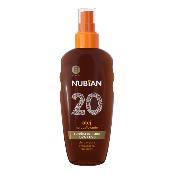 Nubian olej na opalování SPF 20