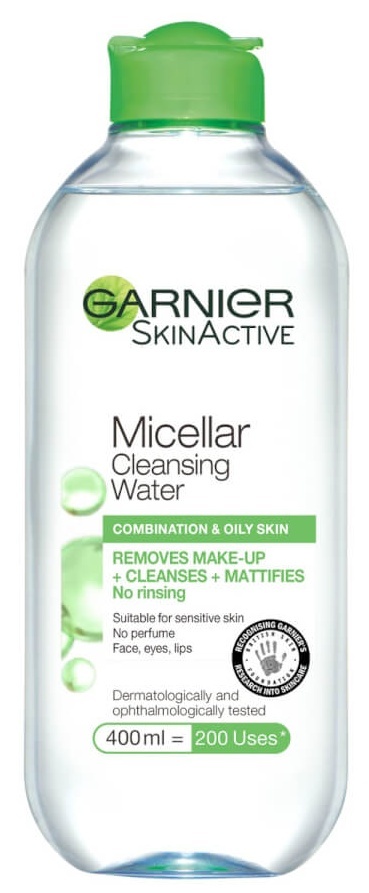Garnier Micellar Water Facial Cleanser Combination Skin