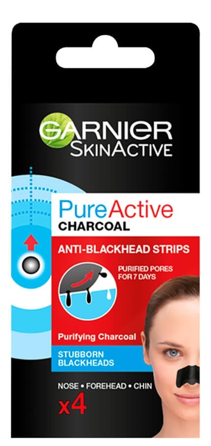 Garnier Pure Active Charcoal Anti-Blackhead Nose Strips
