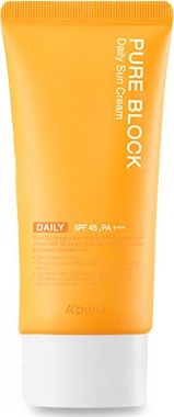A'PIEU Pure Block Natural Daily Sun Cream SPF45 PA+++
