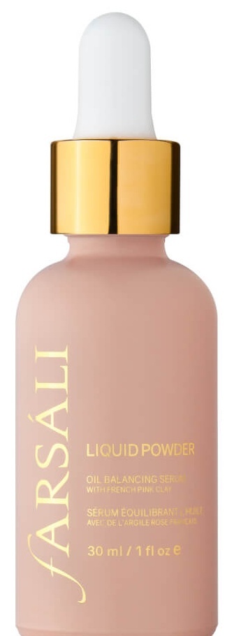 Farsali Liquid Powder Oil Balancing Serum with French Pink Clay