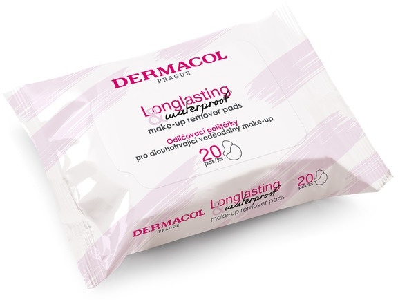 Dermacol Longlasting and Waterproof Make-up Remover Pads