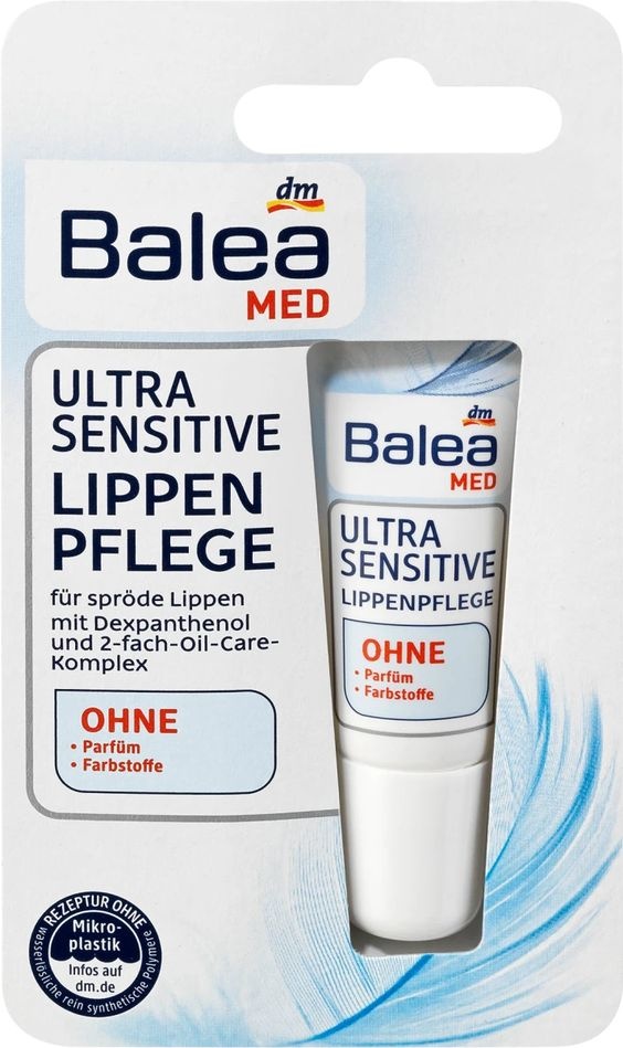 Balea MED Balzám na rty Ultra Sensitive