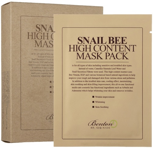 Benton Snail Bee High Content Mask Pack