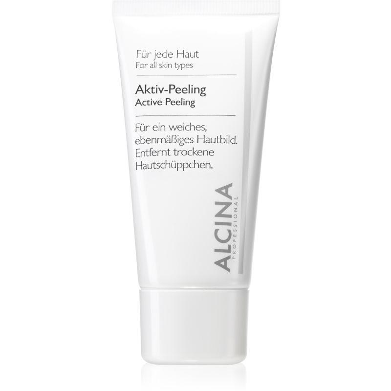Alcina For All Skin Types aktivní peeling pro jemnou a vyhlazenou pleť