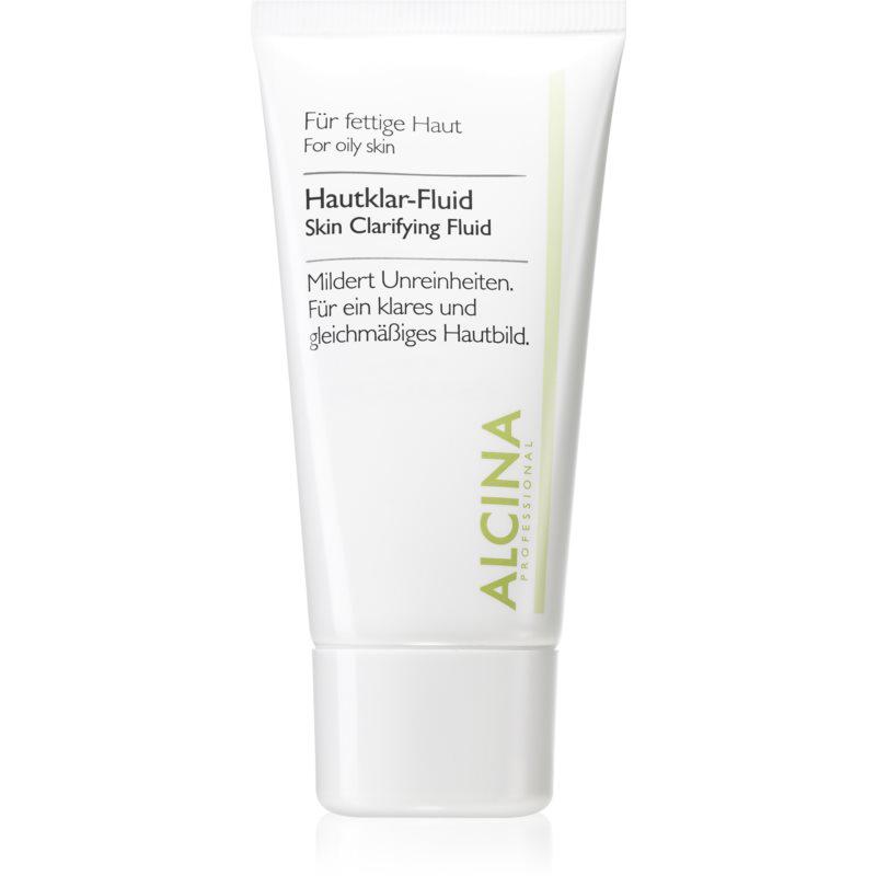 Alcina For Oily Skin bylinný fluid pro rozjasnění pleti