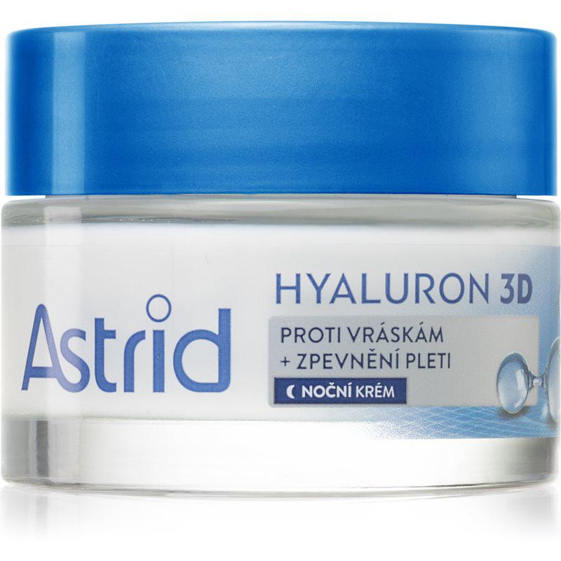 Astrid Hyaluron 3D noční zpevňující a protivráskový krém