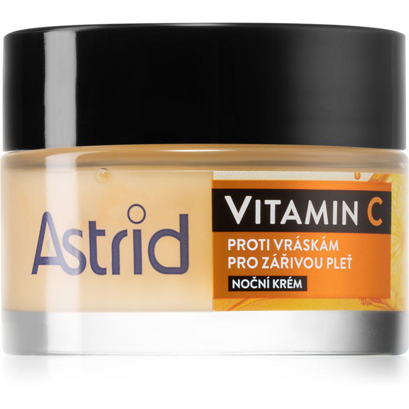 Astrid Vitamin C noční krém s omlazujícím účinkem pro zářivý vzhled pleti