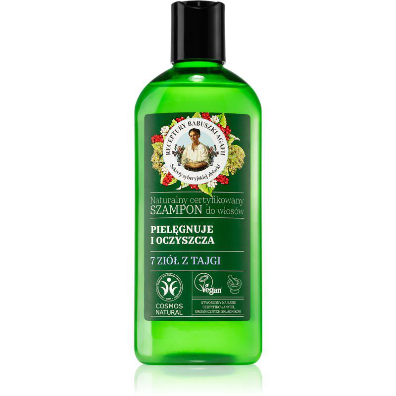 Babushka Agafia Deep Cleansing & Care 7 Taiga Herbs hloubkově čistící šampon