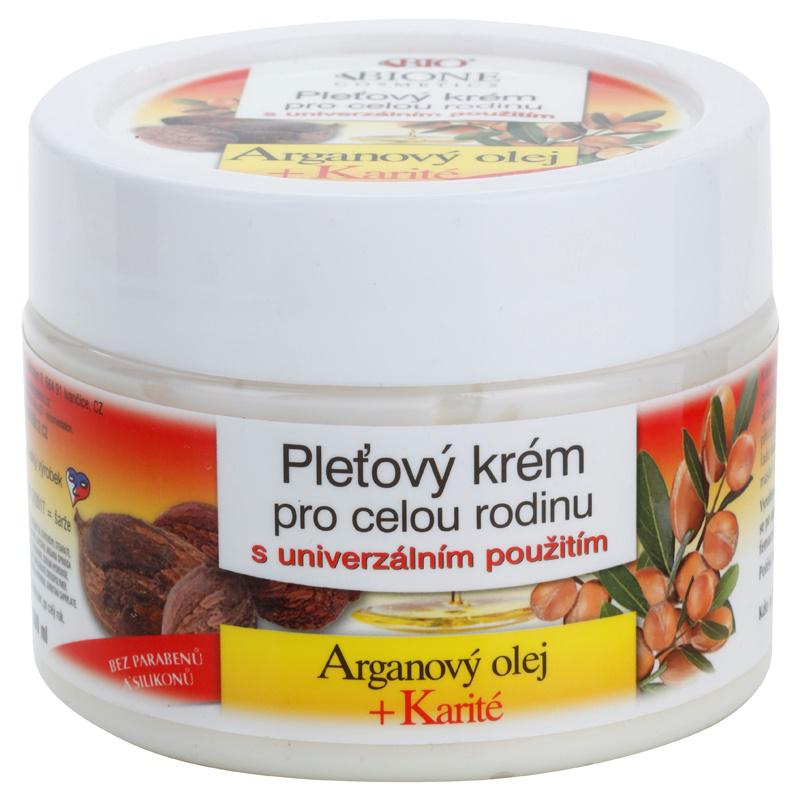 Bione Cosmetics Argan Oil + Karité pleťový krém pro celou rodinu