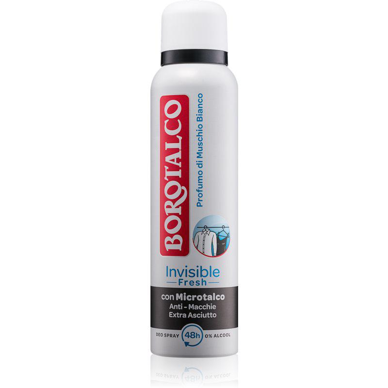 Borotalco Invisible Fresh deodorant ve spreji se 48hodinovým účinkem