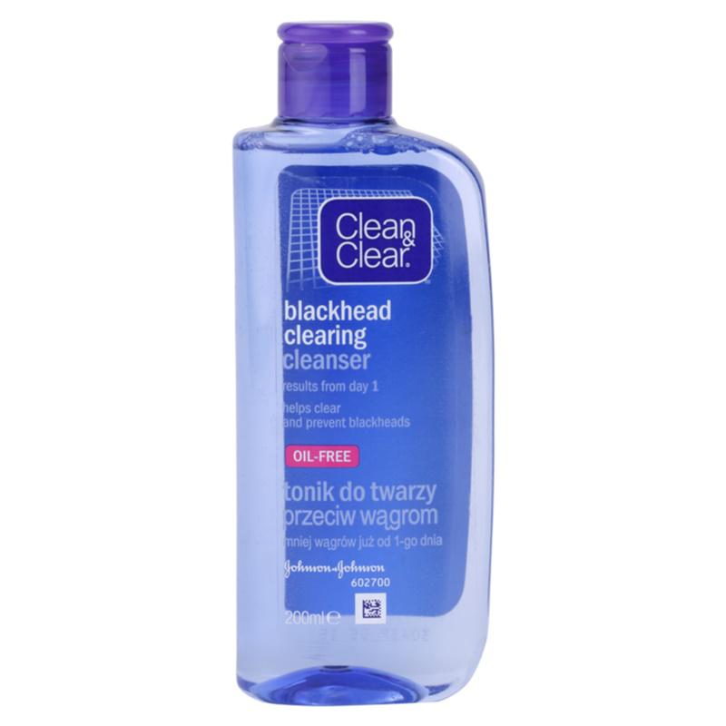 Clean & Clear Blackhead Clearing Cleanser Pleťová voda