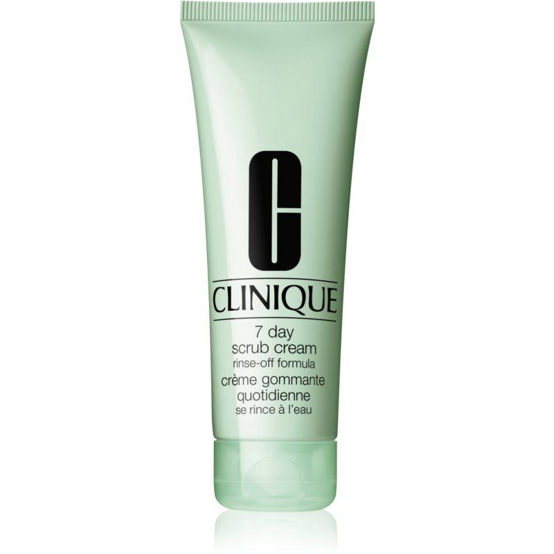 Clinique 7 Day Scrub Cream Rinse-Off Formule čistící peeling pro každodenní použití