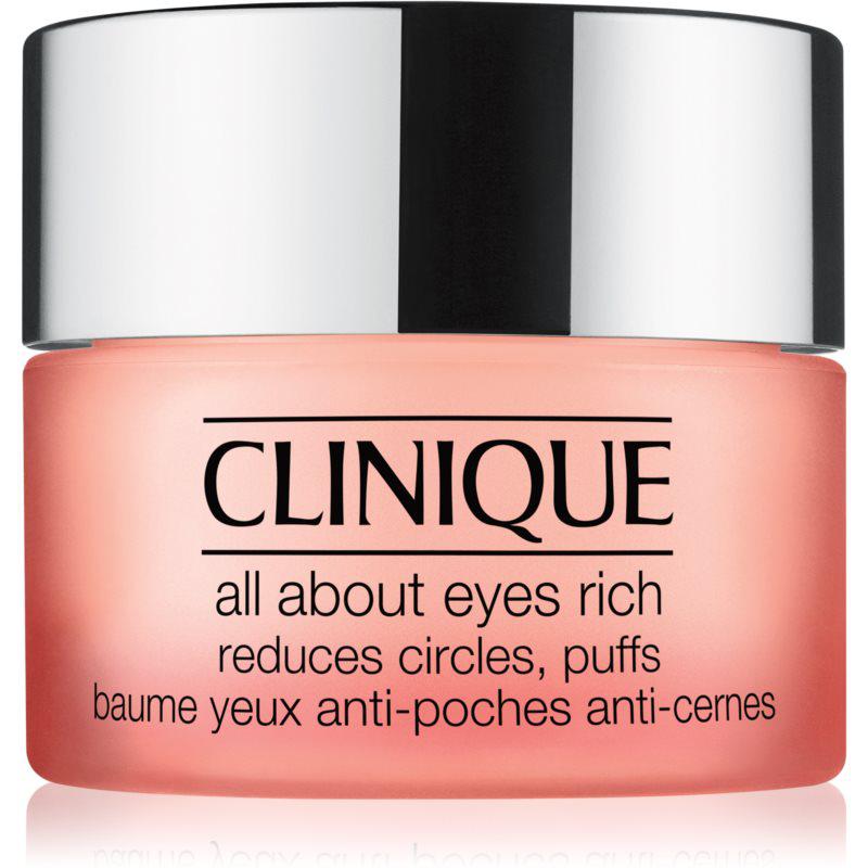 Clinique All About Eyes™ Rich hydratační oční krém proti otokům a tmavým kruhům