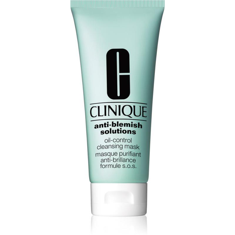 Clinique Anti-Blemish Solutions Oil-Control Cleansing Mask čistící maska pro mastnou a smíšenou pleť