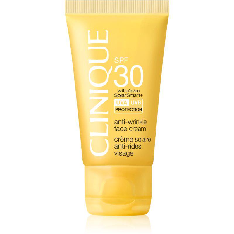 Clinique Sun SPF 30 Sunscreen Oil-Free Face Cream opalovací krém na obličej s protivráskovým účinkem SPF 30