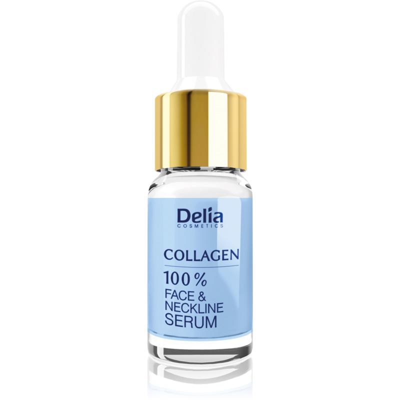 Delia Cosmetics Professional Face Care Collagen intenzivní protivráskové a hydratační sérum na obličej, krk a dekolt