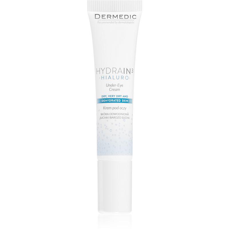 Dermedic Hydrain3 Hialuro oční krém pro dehydratovanou suchou pleť