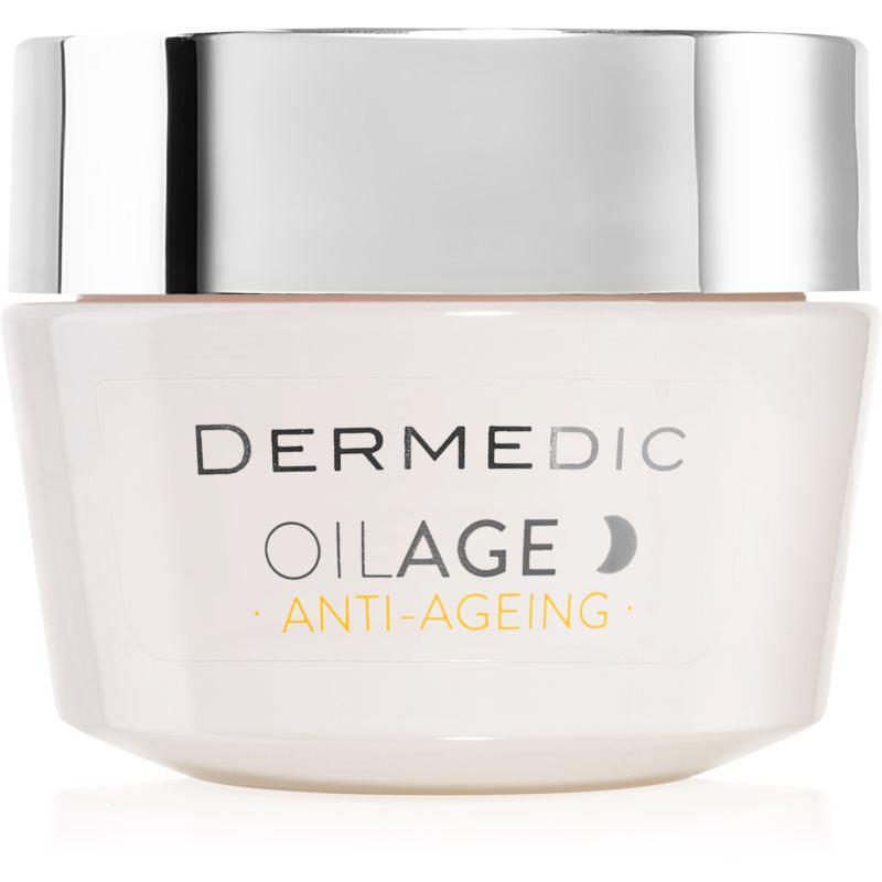 Dermedic Oilage Anti-Ageing regenerační noční krém pro obnovu hutnosti pleti
