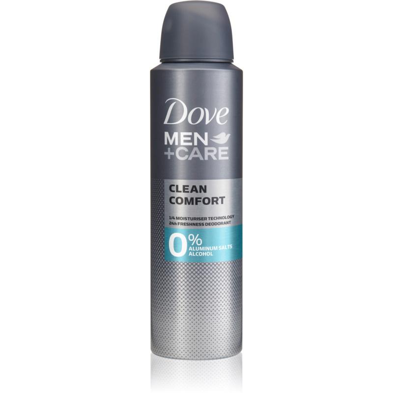 Dove Men+Care Clean Comfort deodorant bez alkoholu a obsahu hliníku 24h