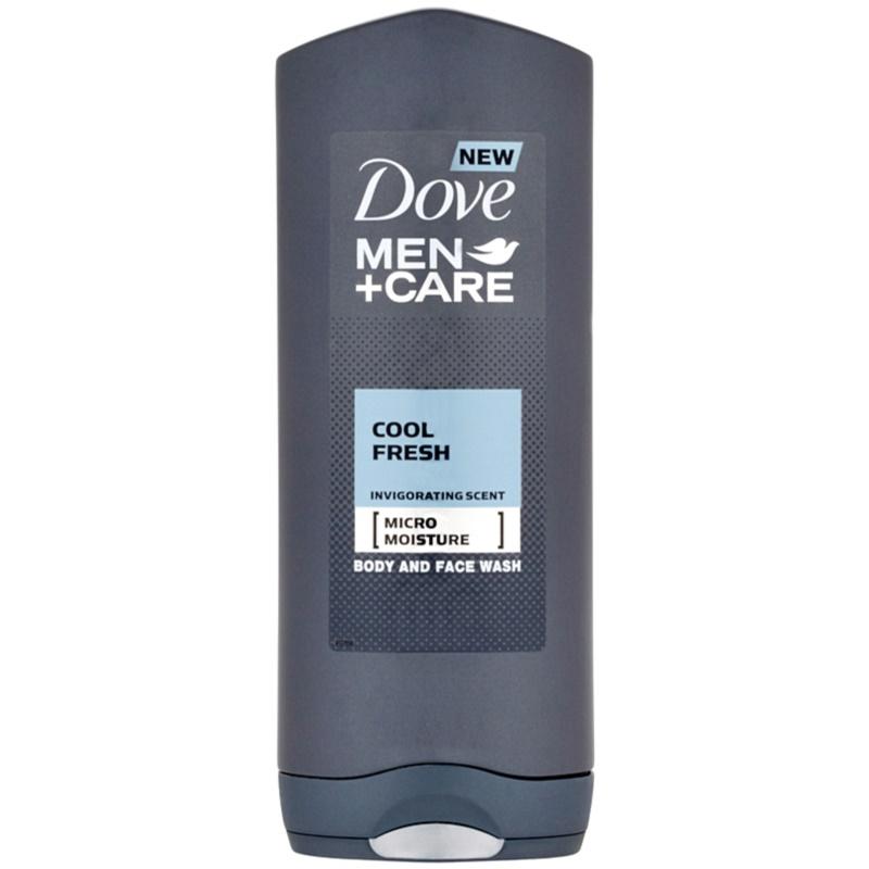 Dove Men+Care Cool Fresh sprchový gel na tělo a obličej